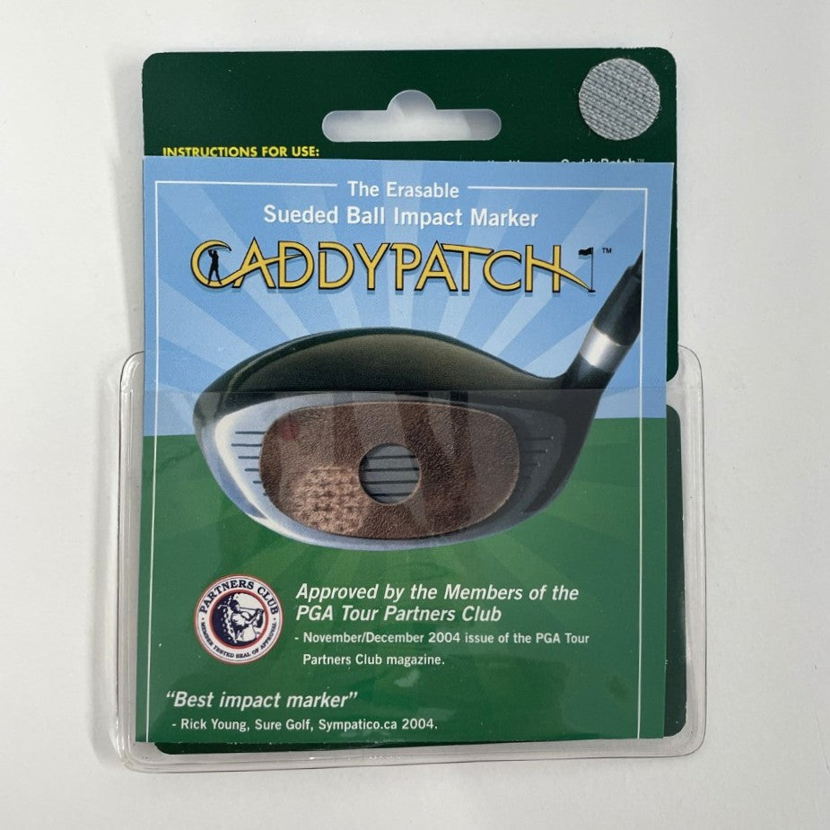 CaddyPatch "The Original Sueded Ball Impact Marker"