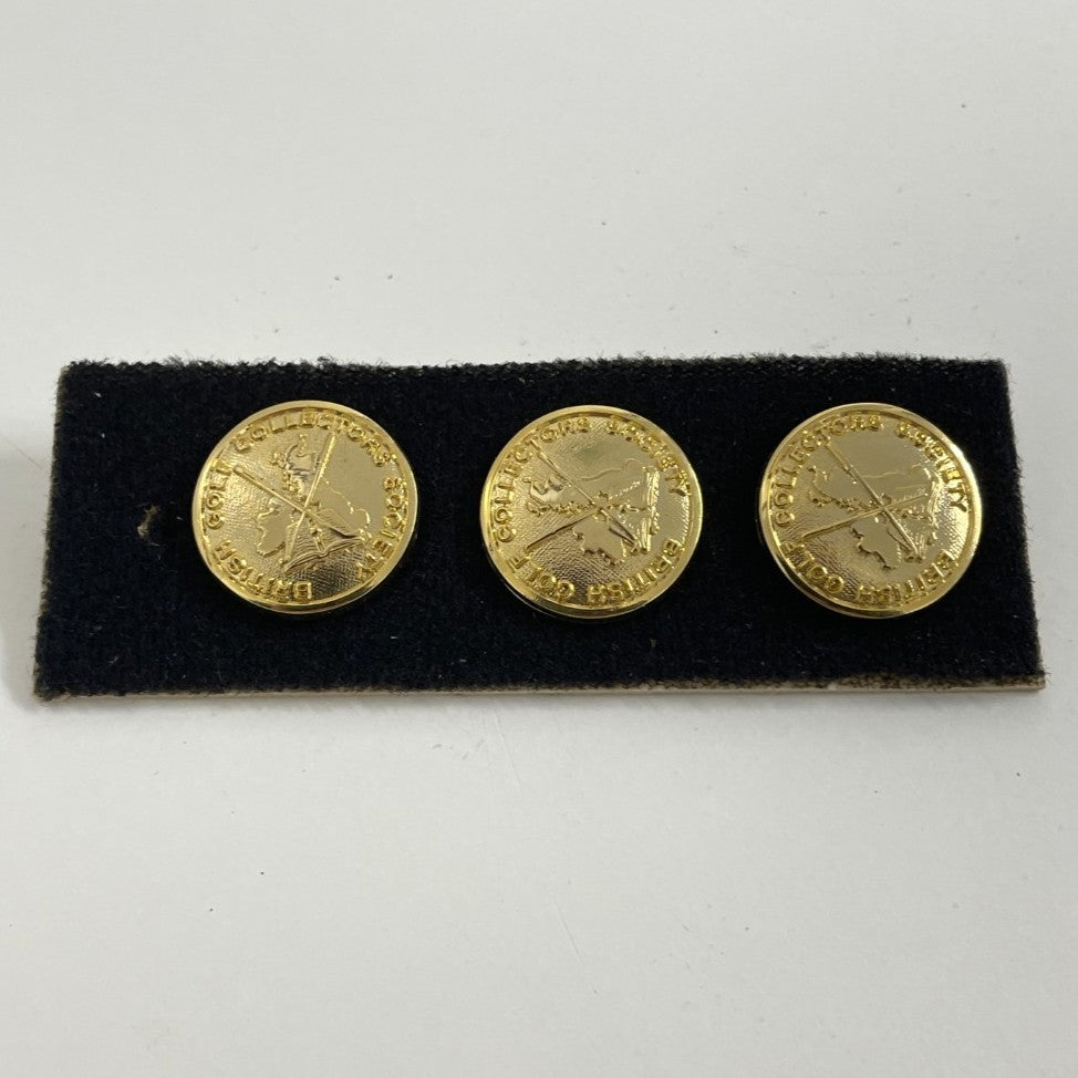British Golf Collectors Society - Set of Buttons