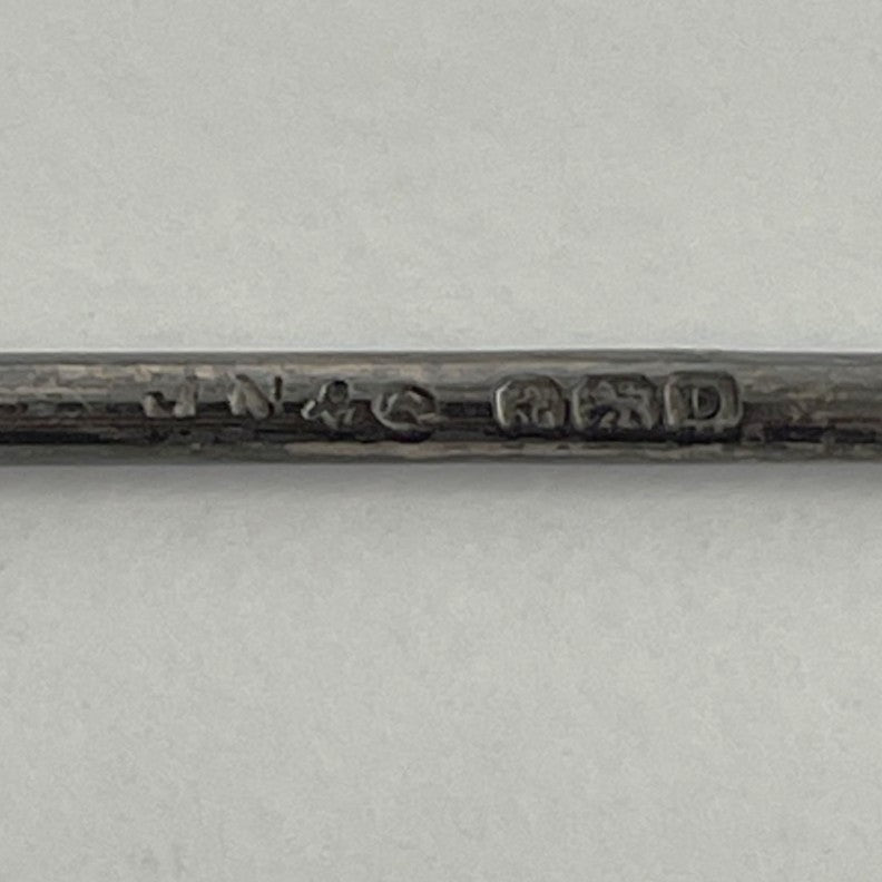 1928 John Nowill & Son - Set of 5 Sterling Silver Golf Club Cocktail Picks