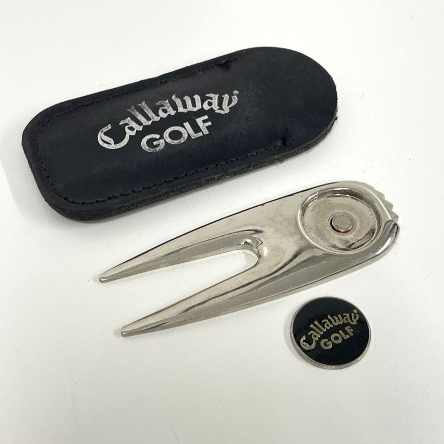 Vintage Callaway Golf - Divot Tool with Magnetic Ball Marker