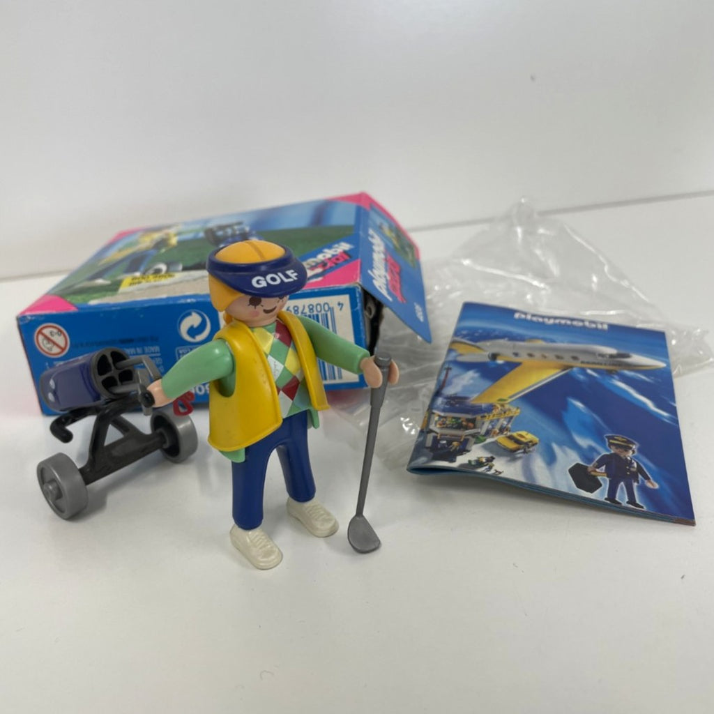 Vintage Playmobil Figure - Female Golfer