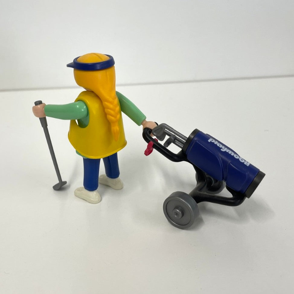 Vintage Playmobil Figure - Female Golfer