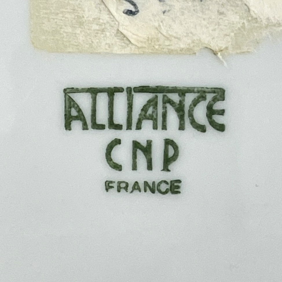 ALLIANCE CNP France - Porcelain 7.5" Plate with Golf Design