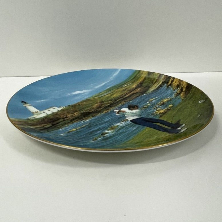 COALPORT Fine Bone China  - Golfing Classics Limited Collectors Edition Plate - Turnberry - No.554/10,000