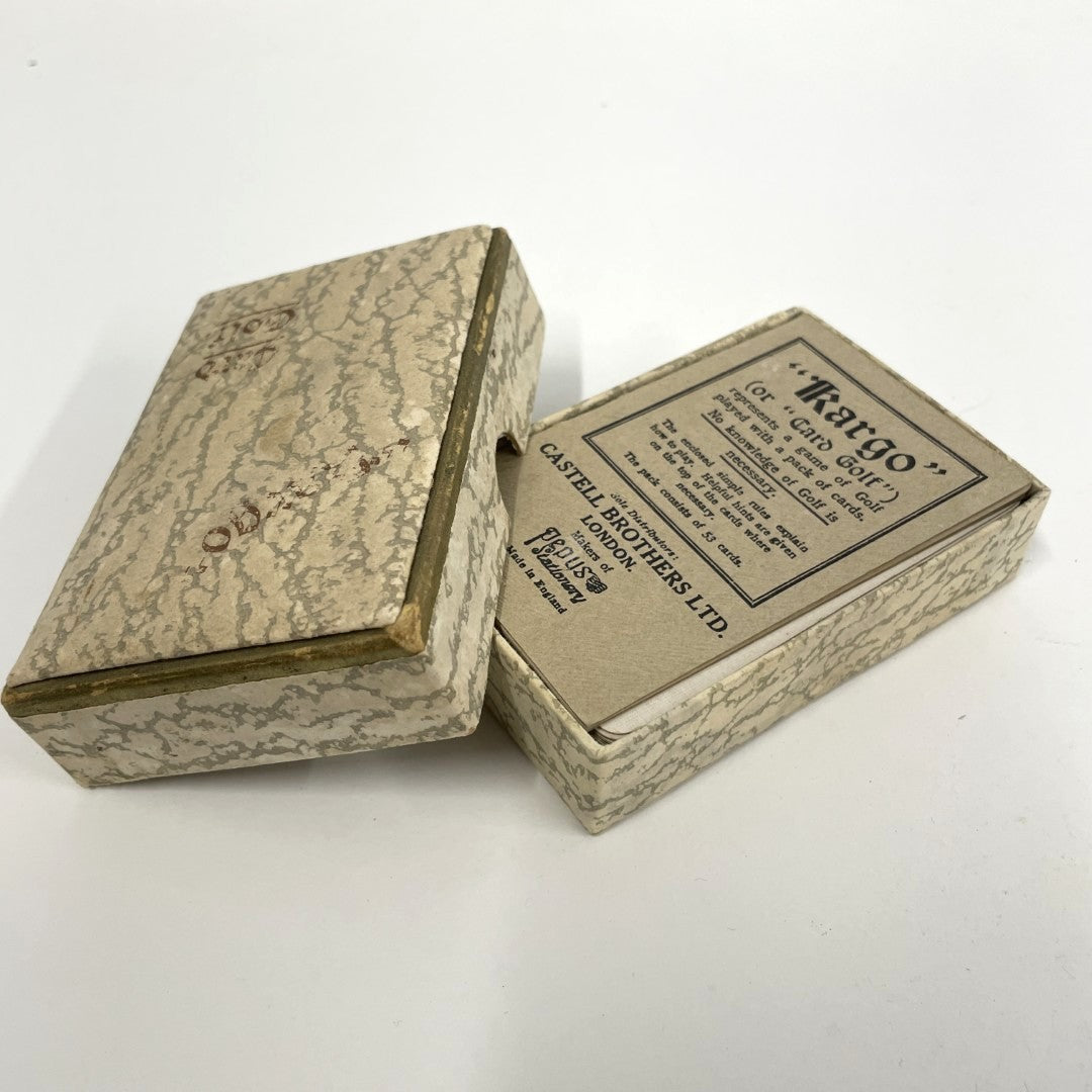 Kargo Card Golf Game - Castell Brothers - c.1935