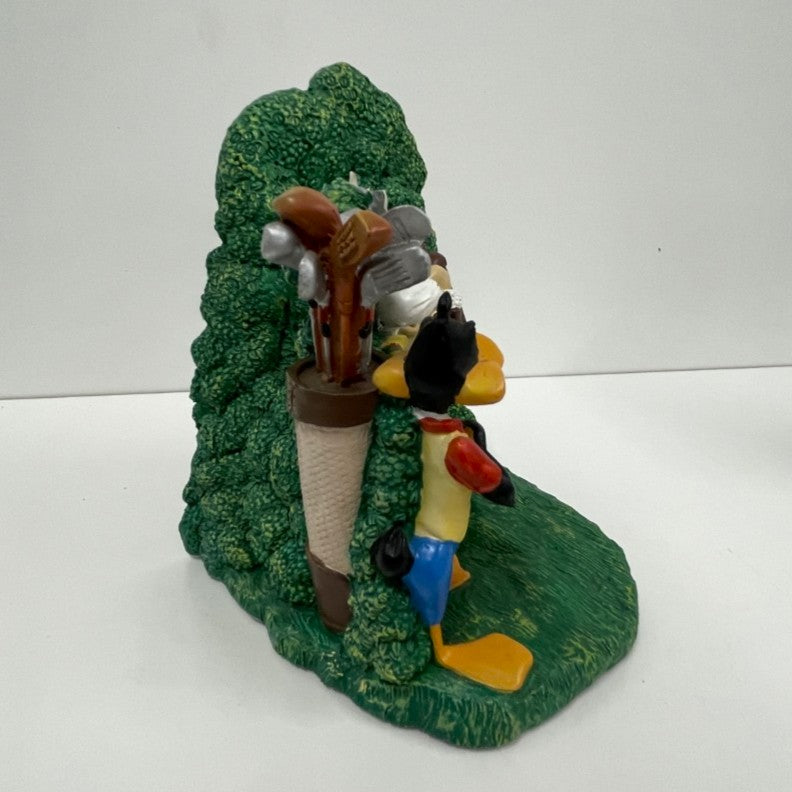 Figi Graphics Looney Tunes Book Ends 1994 - Golfing Scene
