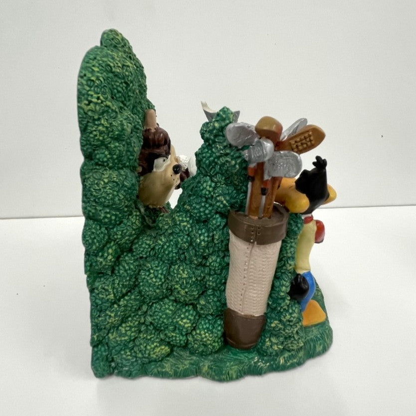 Figi Graphics Looney Tunes Book Ends 1994 - Golfing Scene