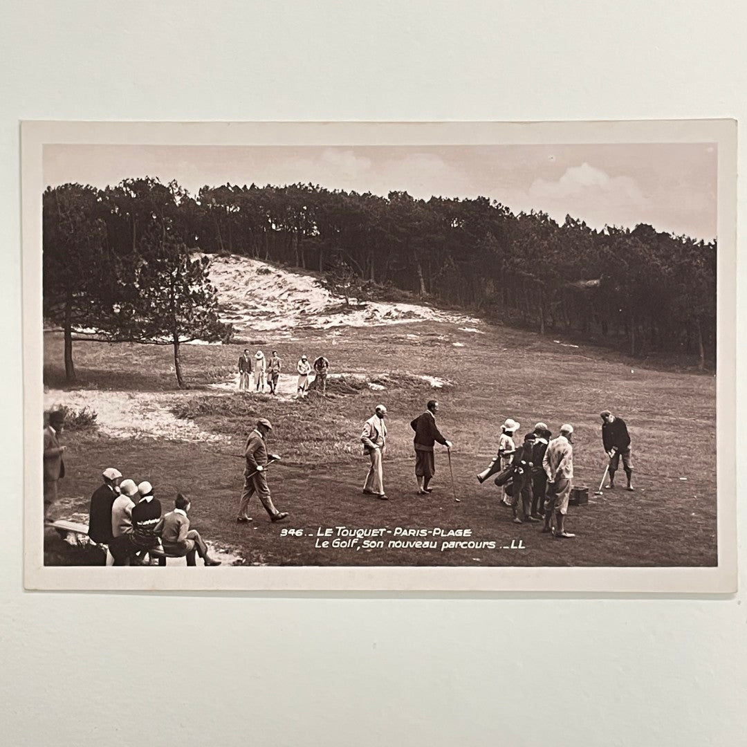 Vintage Postcard c.1925 - Louis Levy #346 - Le Touquet-Paris-Plage, Le Golf, Son Nouveau Parcours  - Levy et Neurdein Reunis