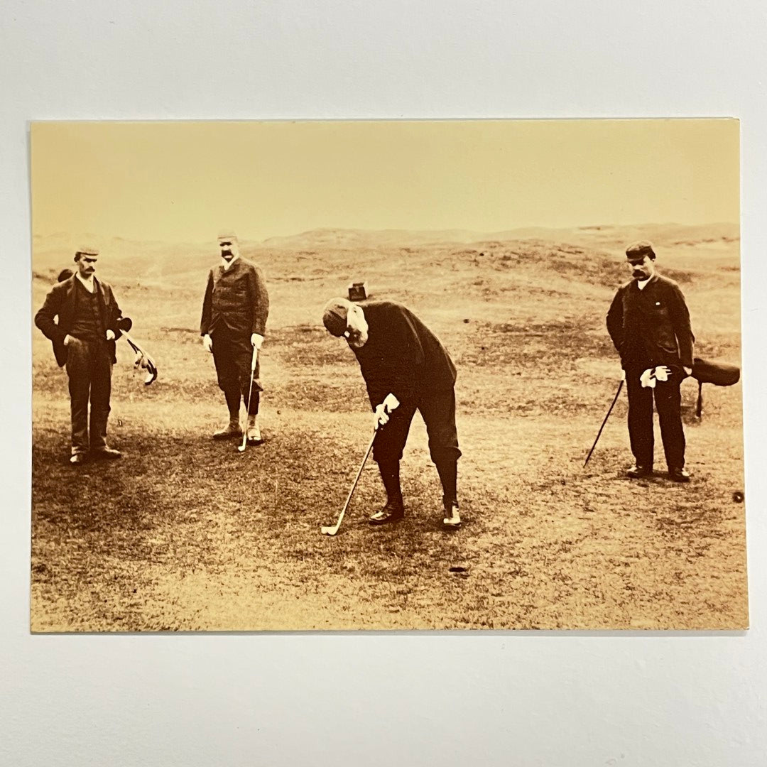 Camden Graphics Post Card - "Golfers by G.W. Wilson" - Printed 1979