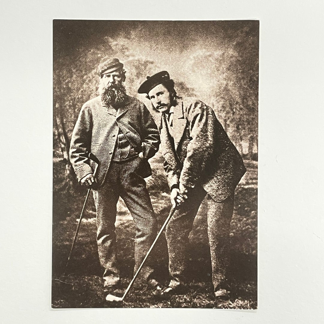 The Golf Collection Postcard - "'Old' Tom Morris and his son 'Young' Tom"