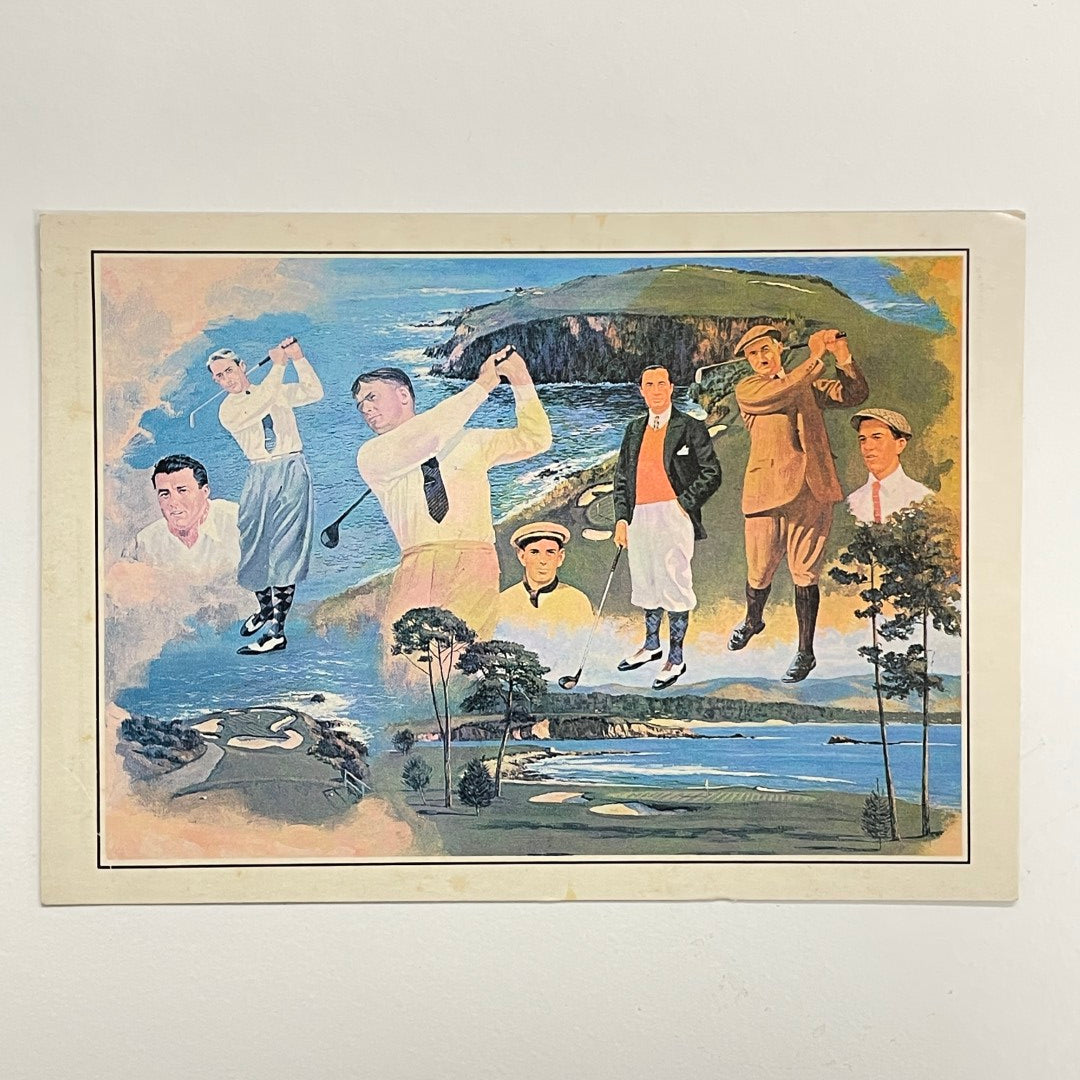 Postcard by Société Hoff SA - Pebble Beach