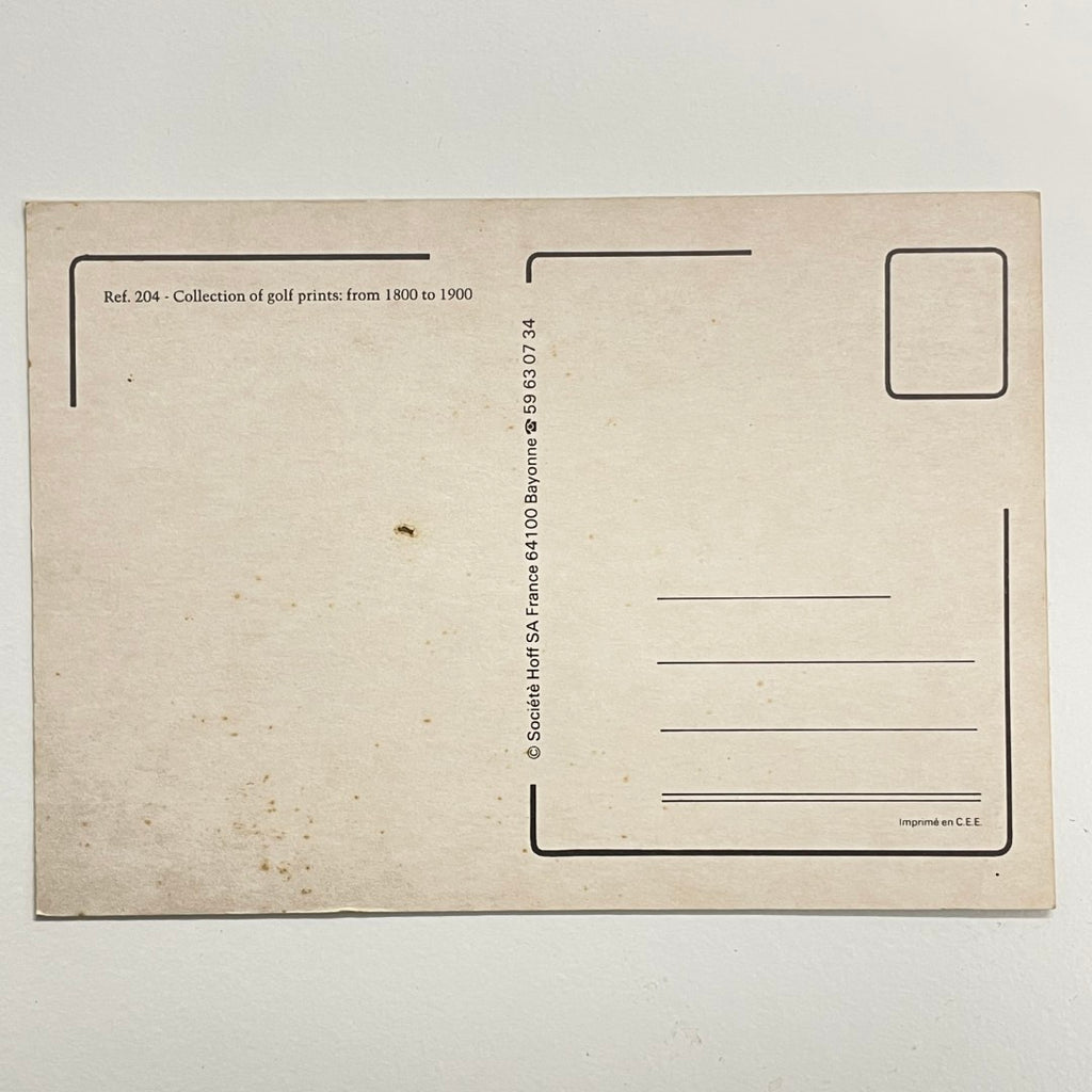 Postcard by Société Hoff SA - Pebble Beach