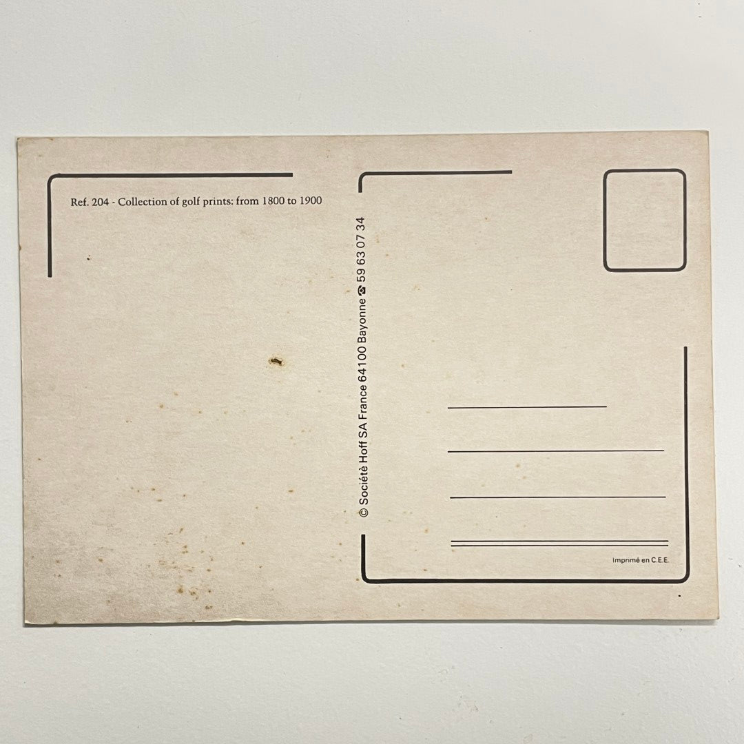 Postcard by Société Hoff SA - Pebble Beach