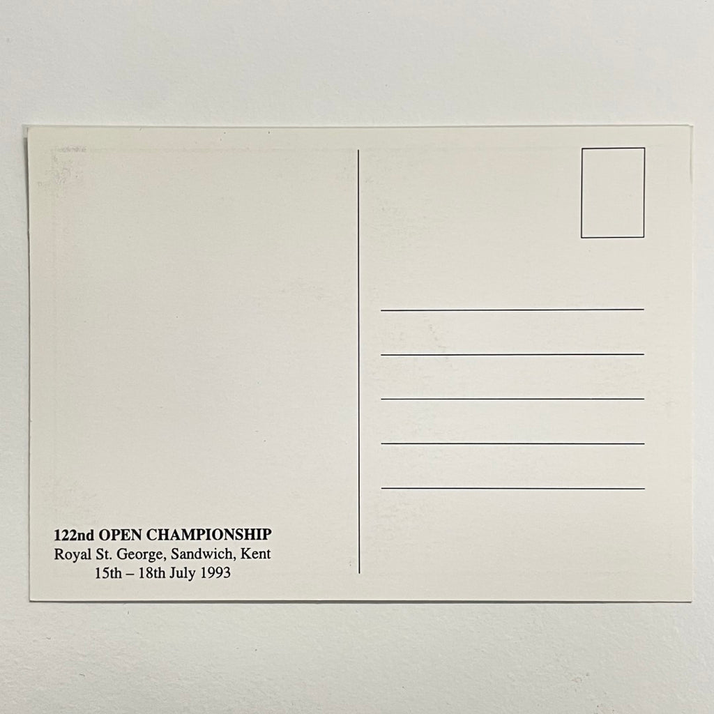 Postcard - 122nd Open Championship Royal St. George's 1993