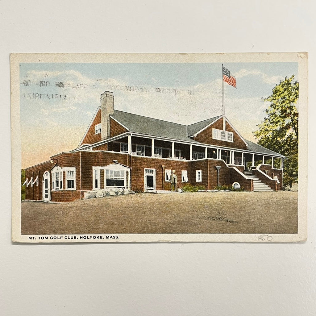 Danziger & Berman, USA Postcard c.1915 - Mt. Tom Golf Club, Holyoke, Massachusetts