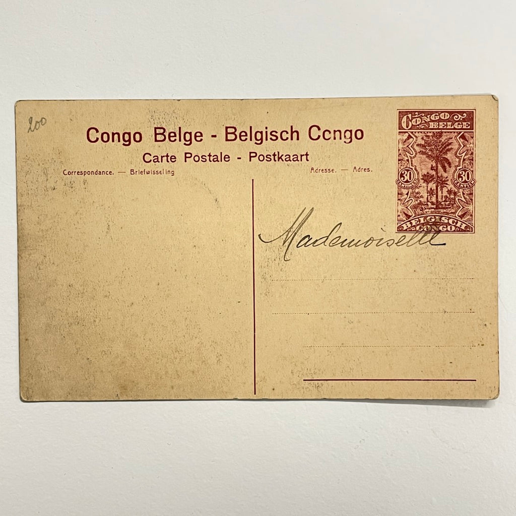 Vintage Postcard c.1920's - Elisabethville Golf Course - Belgian Congo