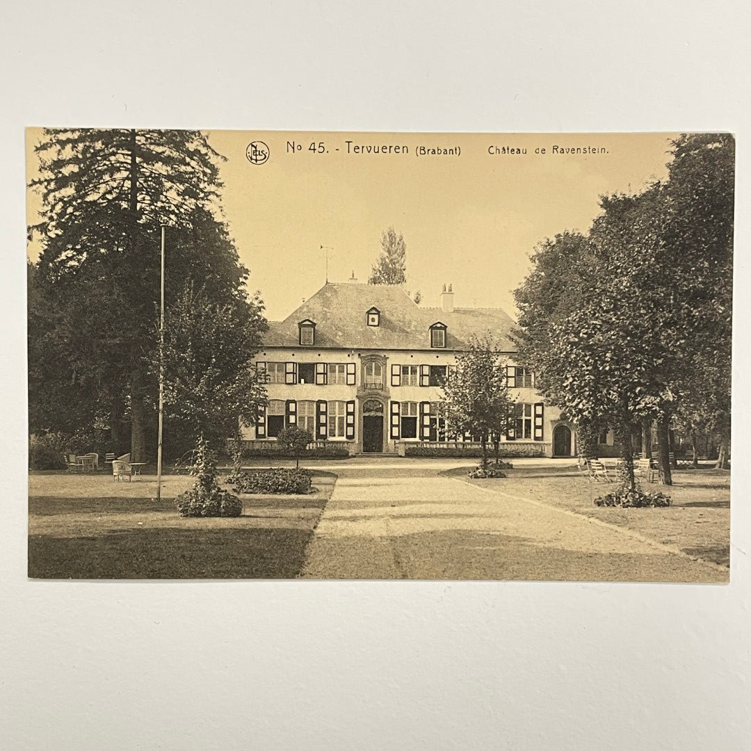 NELS Postcard c.1910 - No.45 Tervueren (Brabant) - Chateau de Ravenstein, Belgium