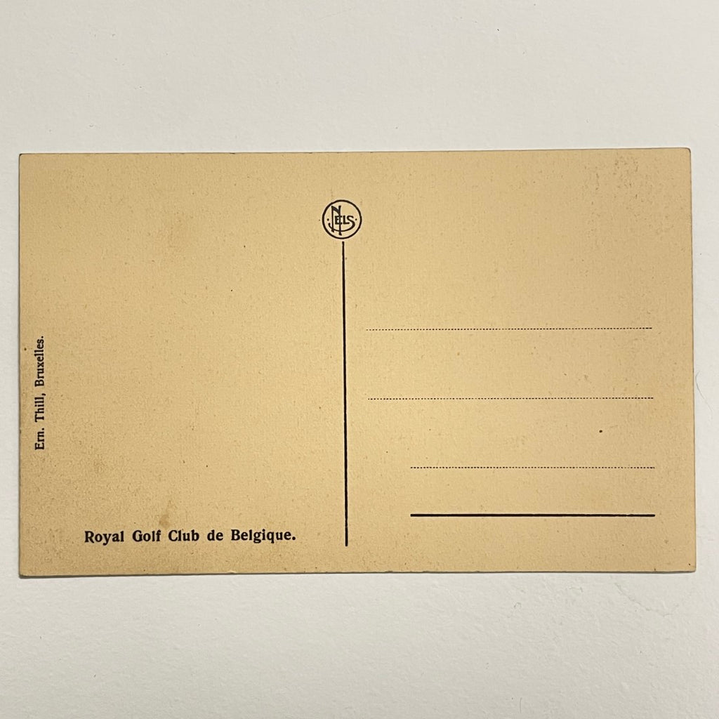 NELS Postcard c.1920's - Royal Golf Club de Belgique