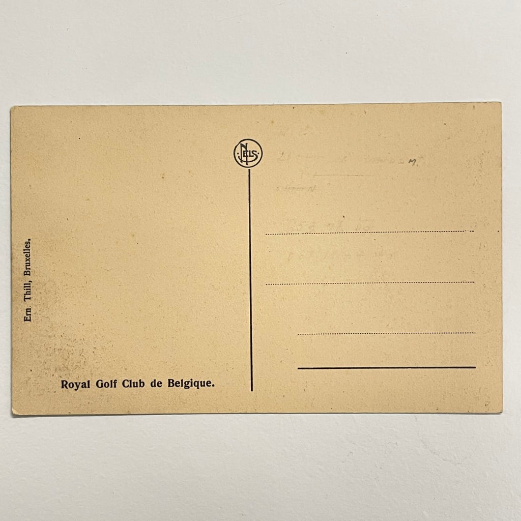 NELS Postcard c.1920's - Royal Golf Club de Belgique