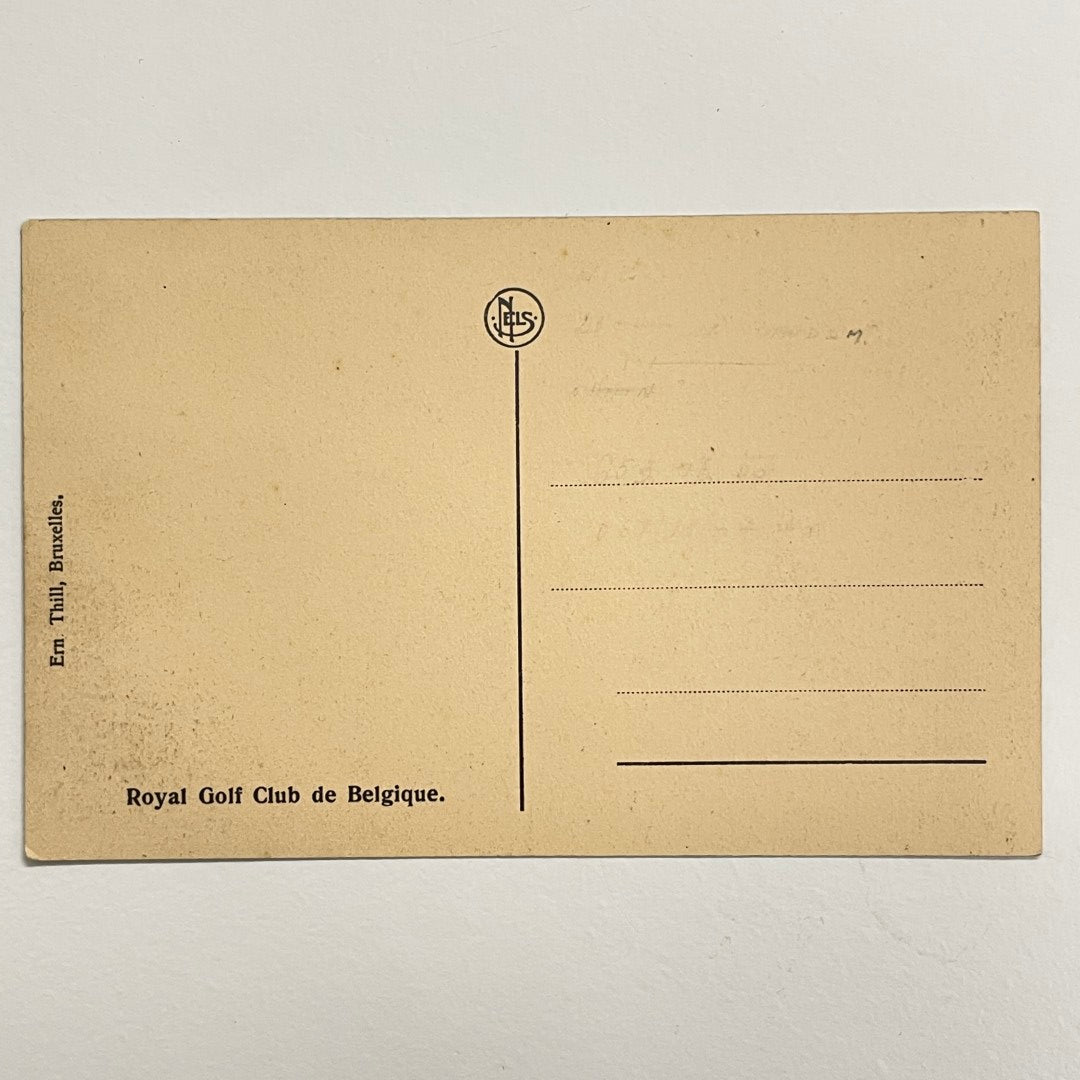 NELS Postcard c.1920's - Royal Golf Club de Belgique