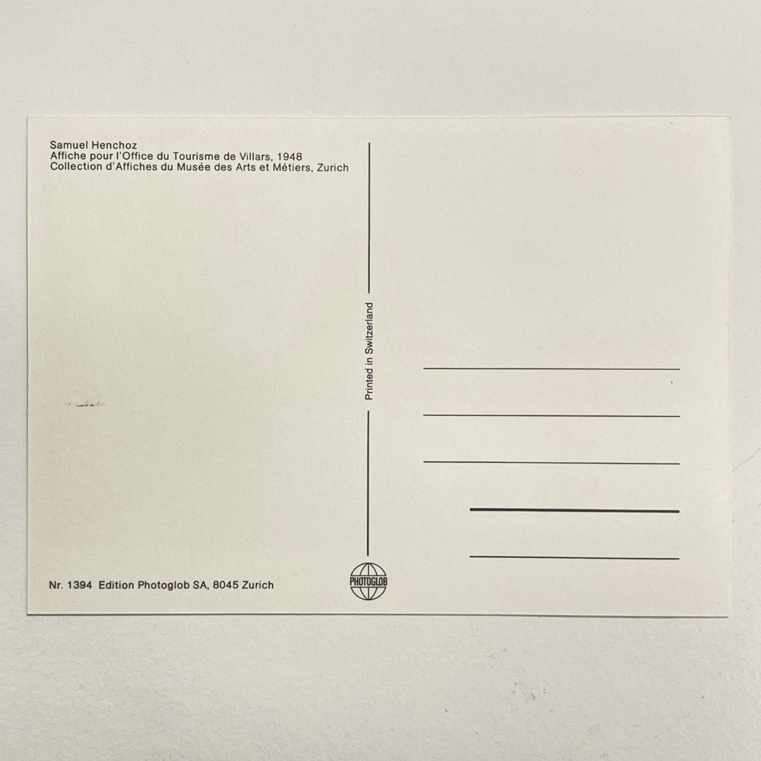 Photoglob of Zurich Advertising Postcard - No.1394 - Golf - Villars Chesieres, Suisse