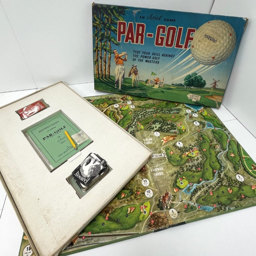 PAR-GOLF Vintage 1960's Board Game by Ariel (2 x Sets)