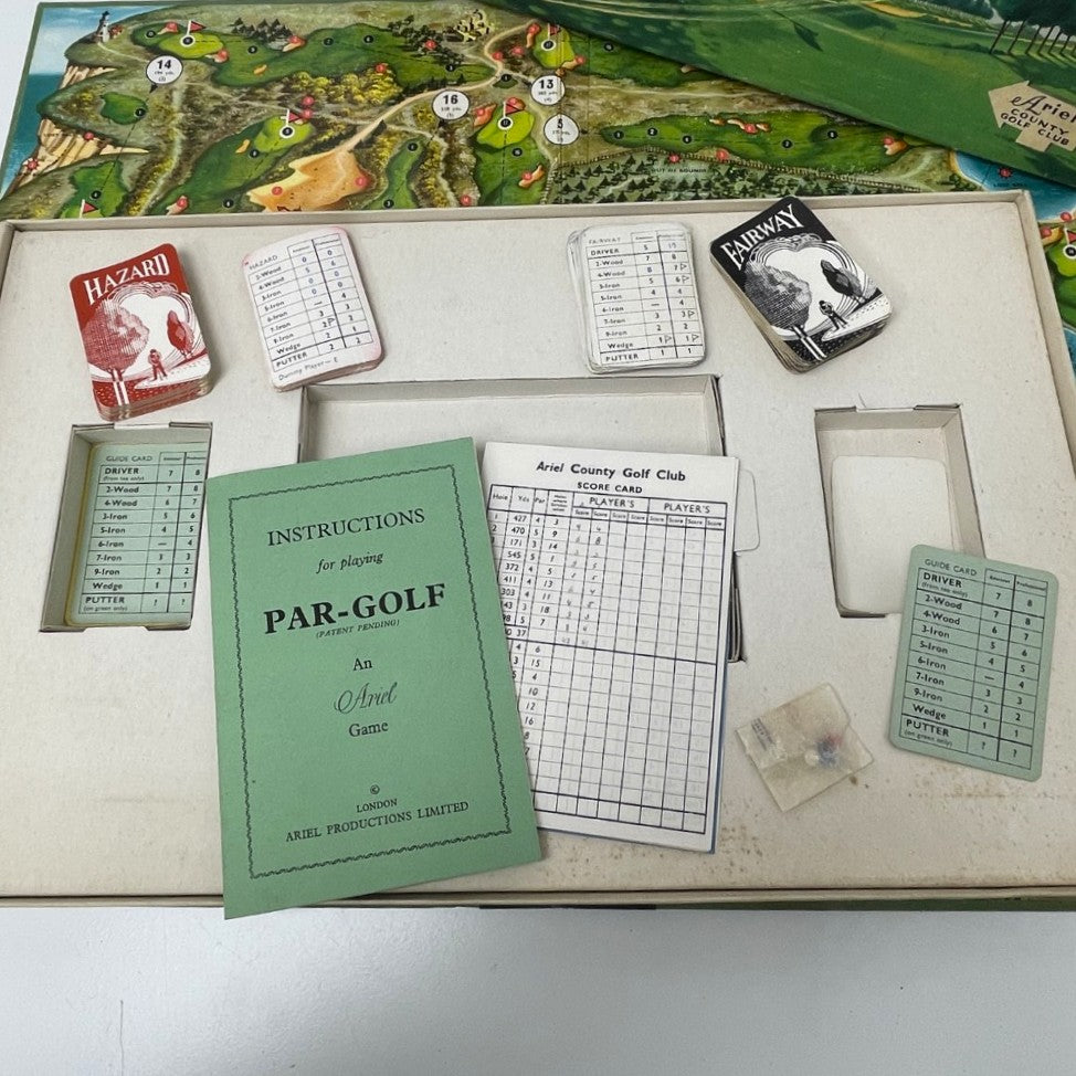 PAR-GOLF Vintage 1960's Board Game by Ariel (2 x Sets)