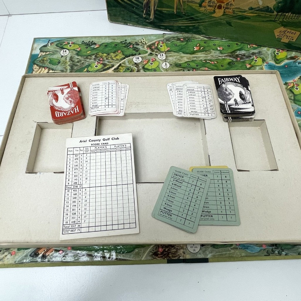 PAR-GOLF Vintage 1960's Board Game by Ariel (2 x Sets)