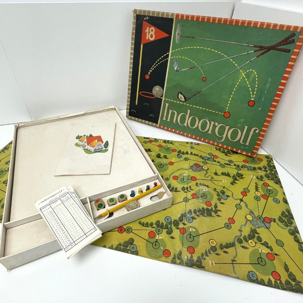 Indoorgolf Vintage Board Game by Mulder