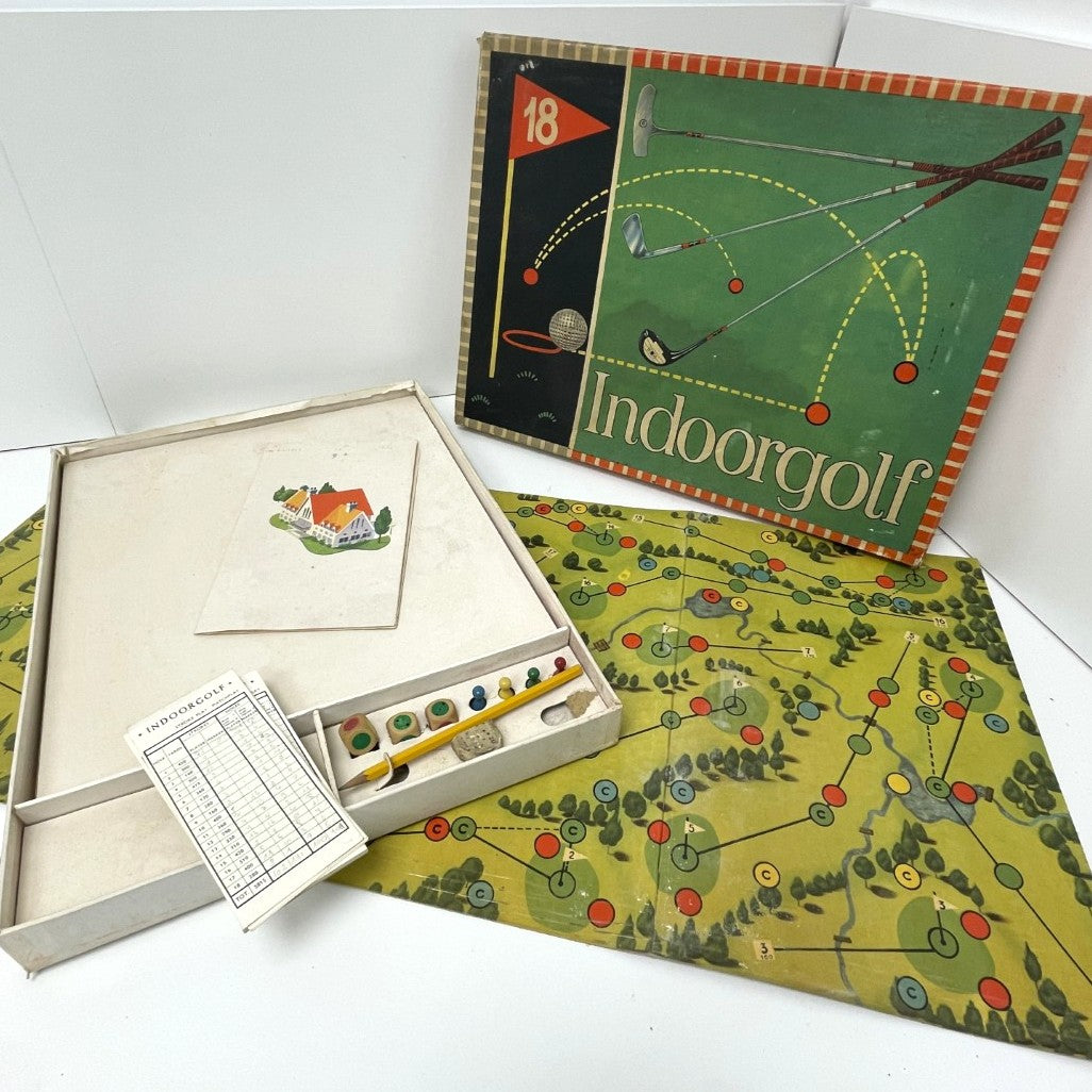 Indoorgolf Vintage Board Game by Mulder