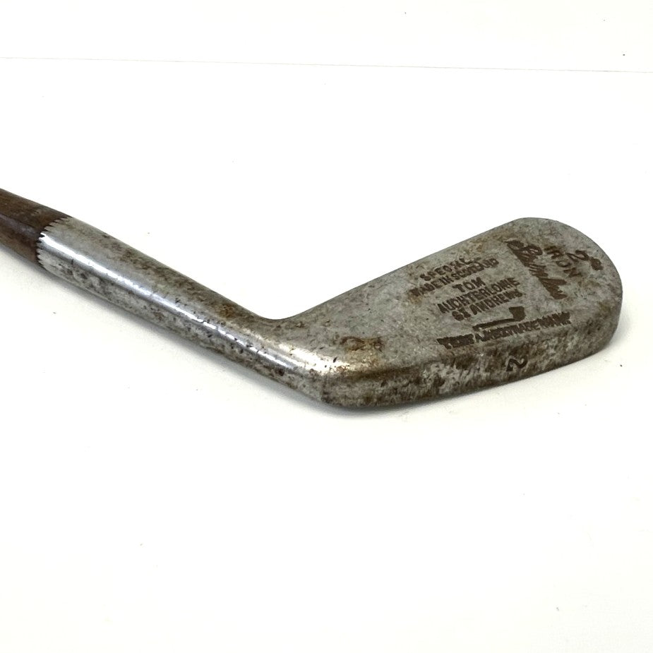 Tom Auchterlonie of St Andrews Stainless 2 Iron - Forged by Tom Stewart - c.1920