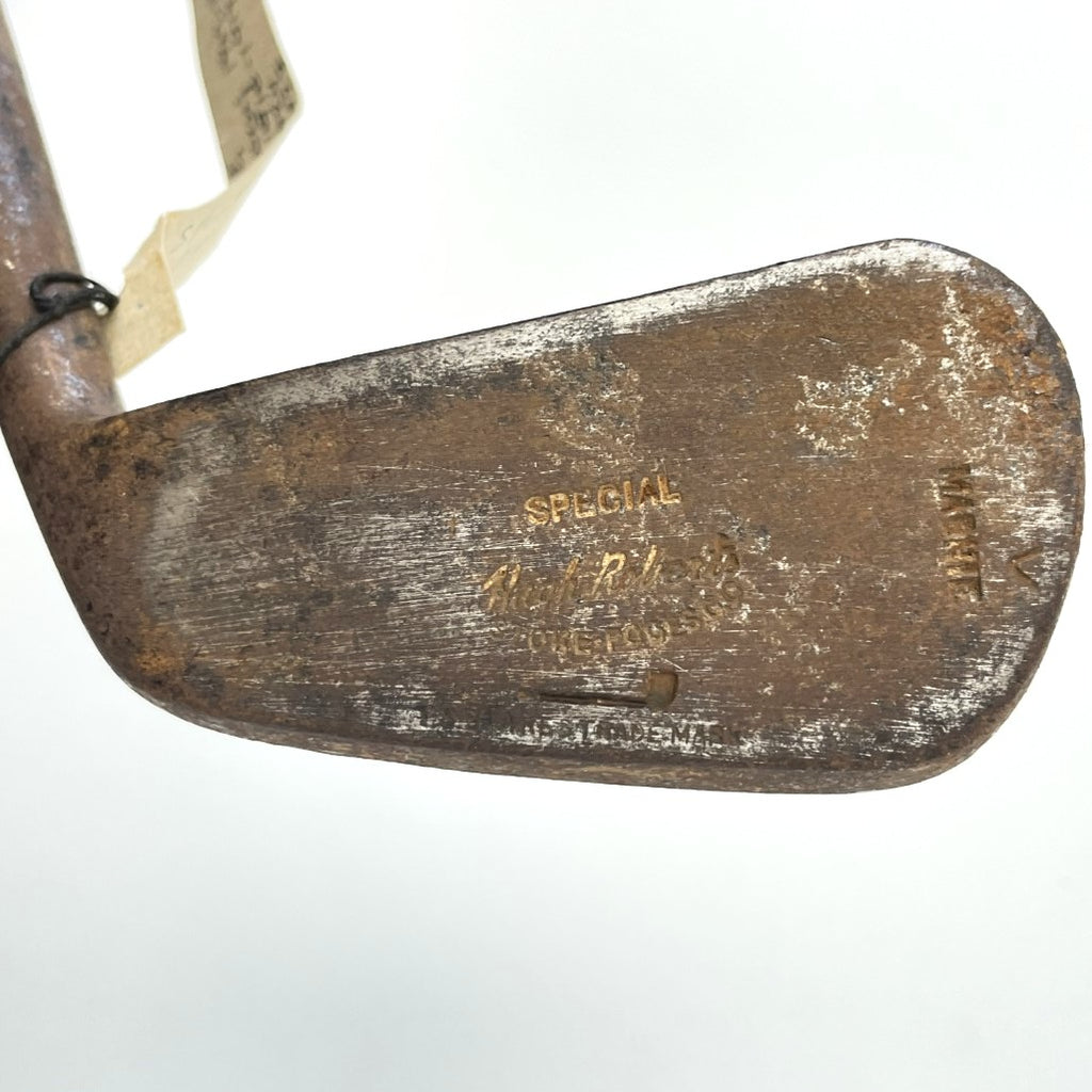Tom Stewart Special Mashie - Hugh Roberts Stoke Poges G.C. - c.1920