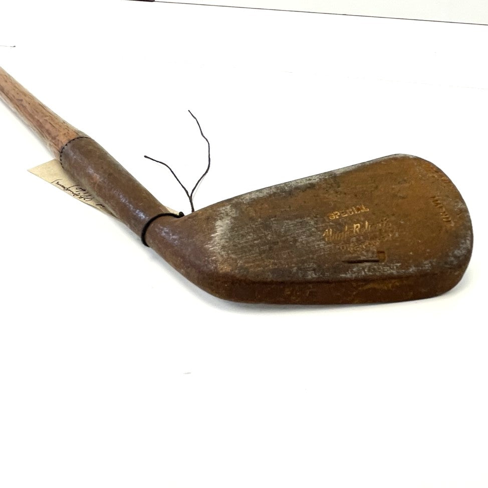 Tom Stewart Special Mashie - Hugh Roberts Stoke Poges G.C. - c.1920