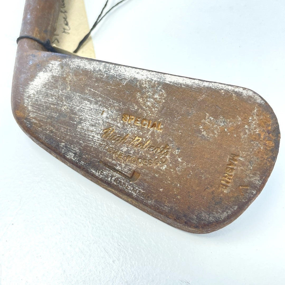Tom Stewart Special Mashie - Hugh Roberts Stoke Poges G.C. - c.1920