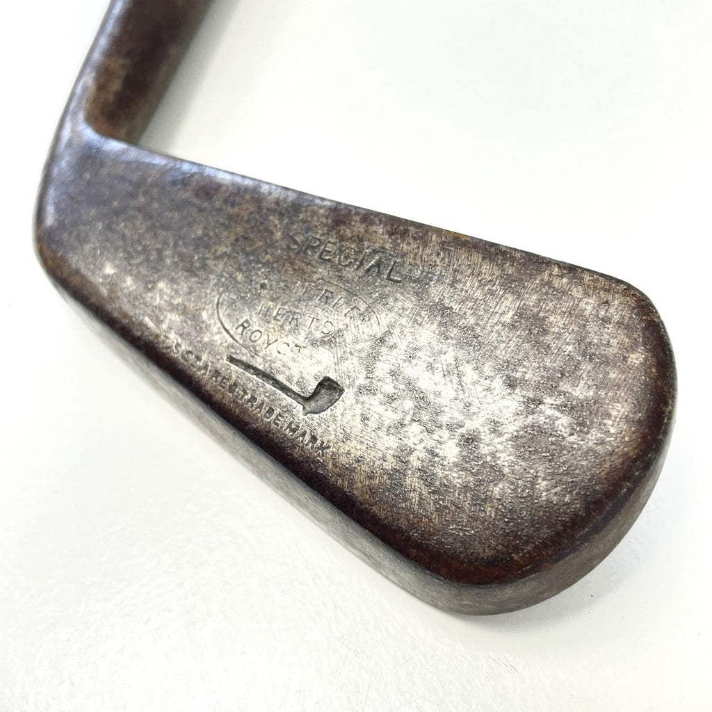 Tom Stewart - Hickory Iron - "Special" Ernest Beverley, Royston GC - c.1915