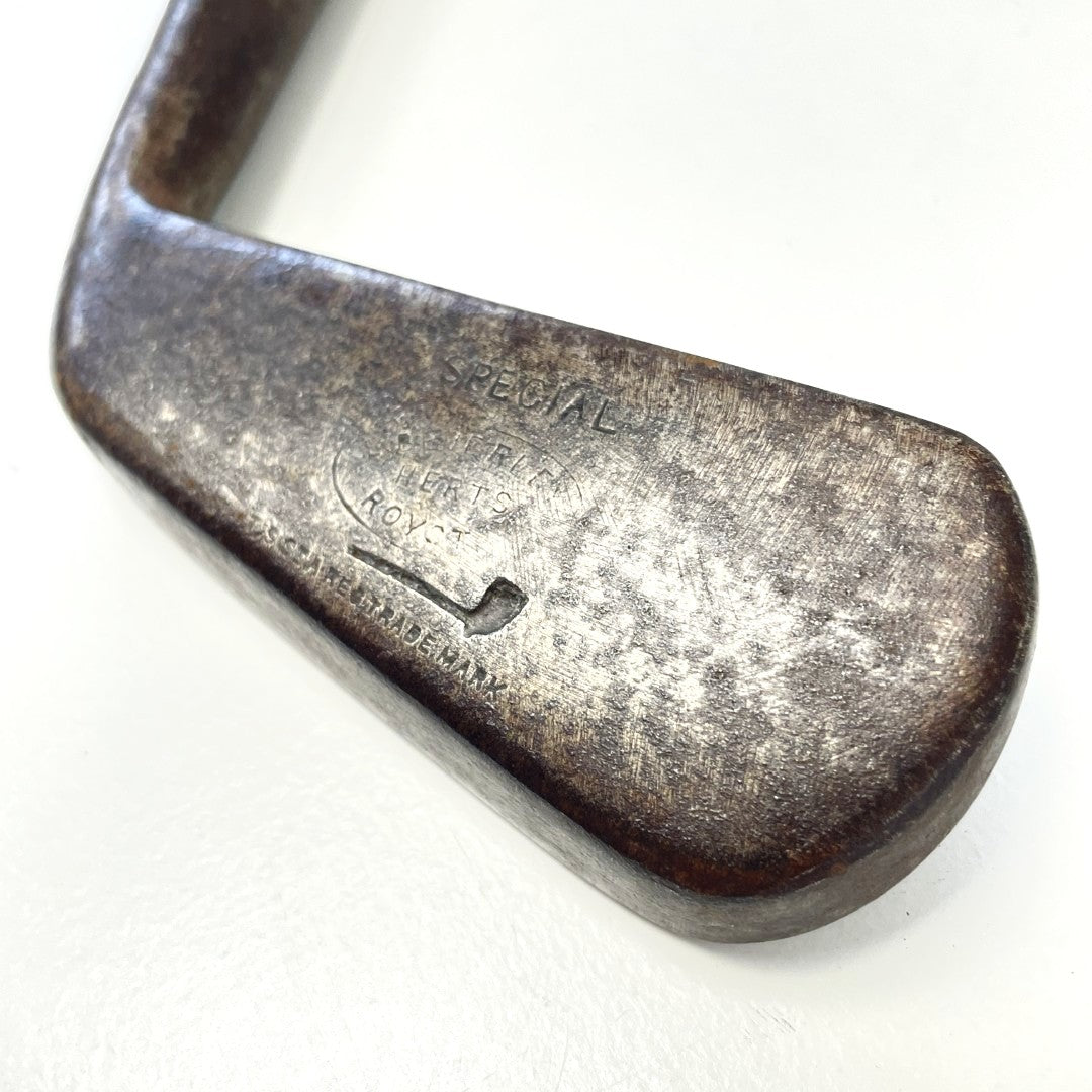 Tom Stewart - Hickory Iron - "Special" Ernest Beverley, Royston GC - c.1915
