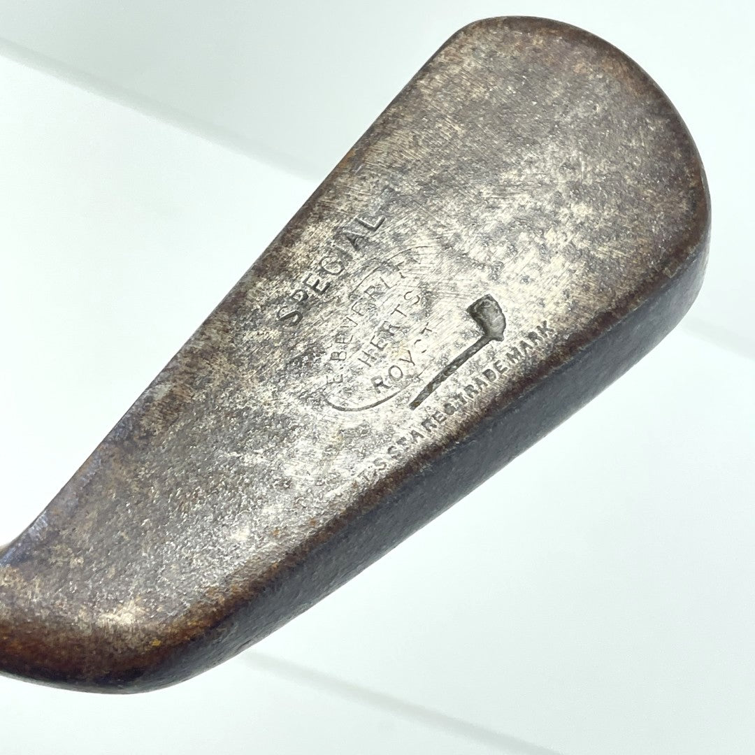 Tom Stewart - Hickory Iron - "Special" Ernest Beverley, Royston GC - c.1915