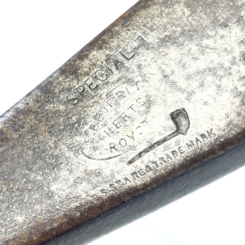 Tom Stewart - Hickory Iron - "Special" Ernest Beverley, Royston GC - c.1915