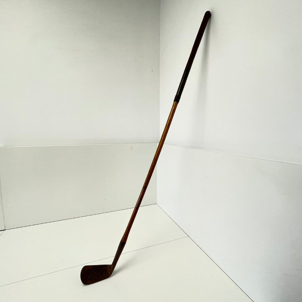 Tom Stewart - Smooth Face Hickory Shafted Iron - c.1900