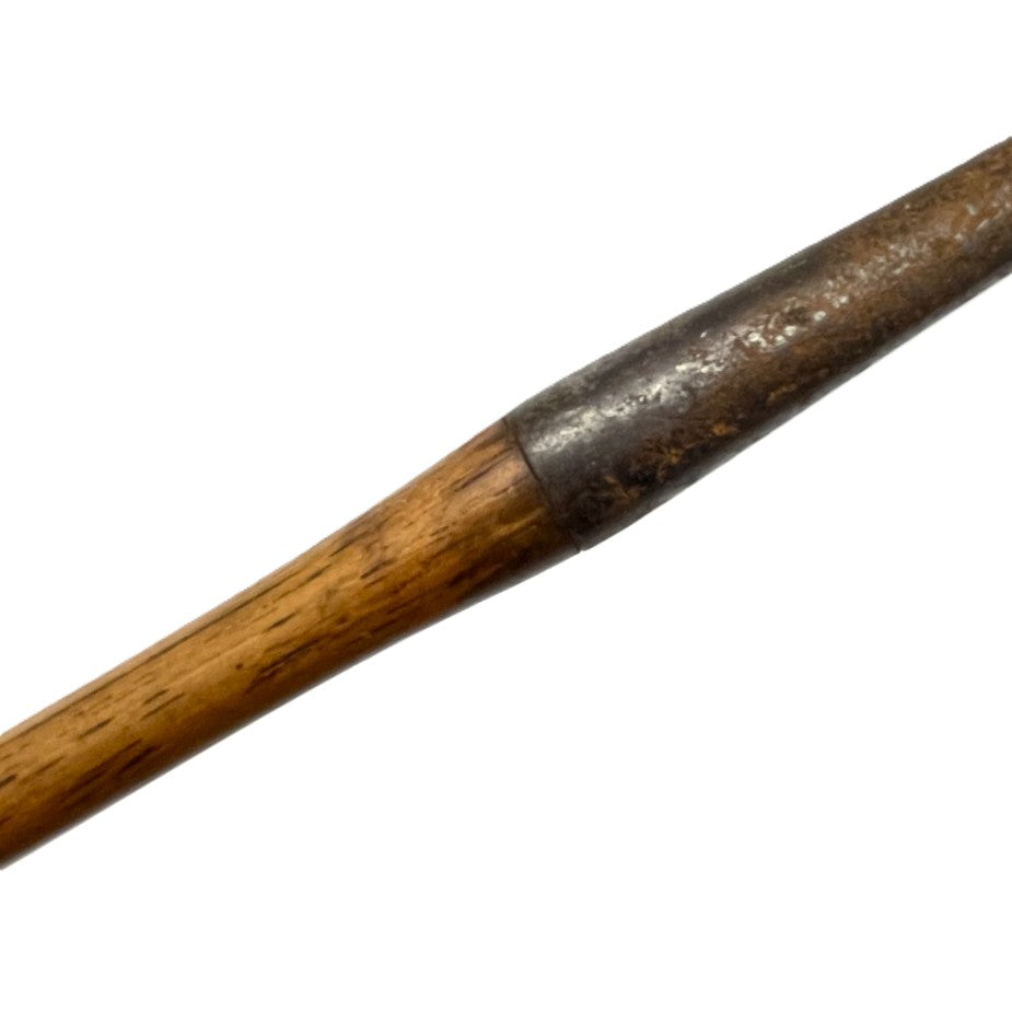 Tom Stewart - Smooth Face Hickory Shafted Iron - c.1900