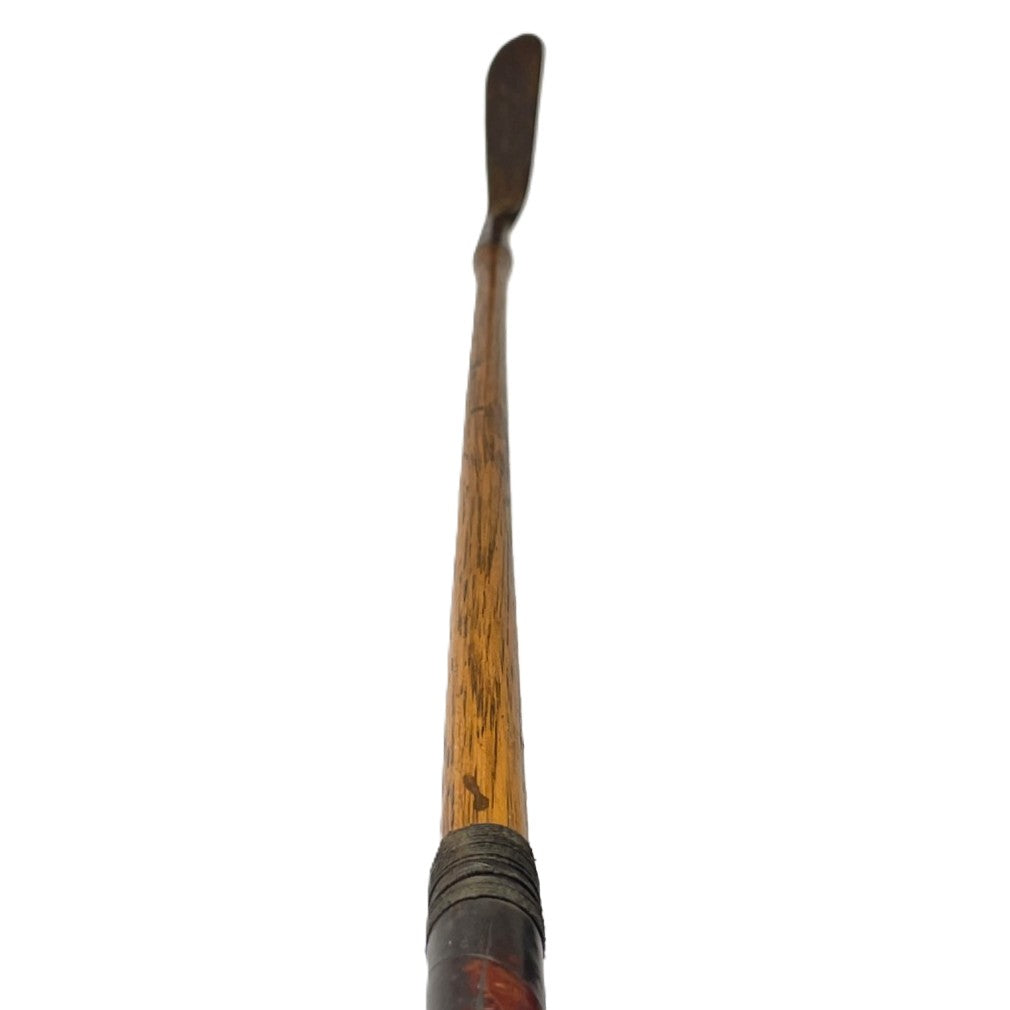 Tom Stewart - Smooth Face Hickory Shafted Iron - c.1900