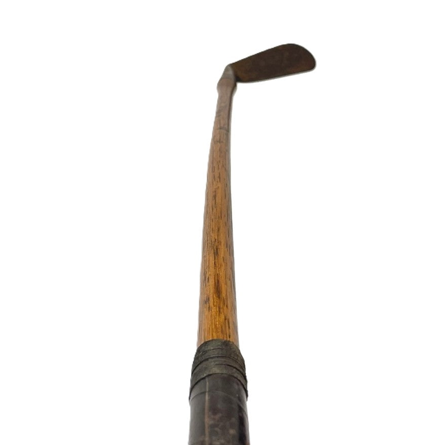 Tom Stewart - Smooth Face Hickory Shafted Iron - c.1900