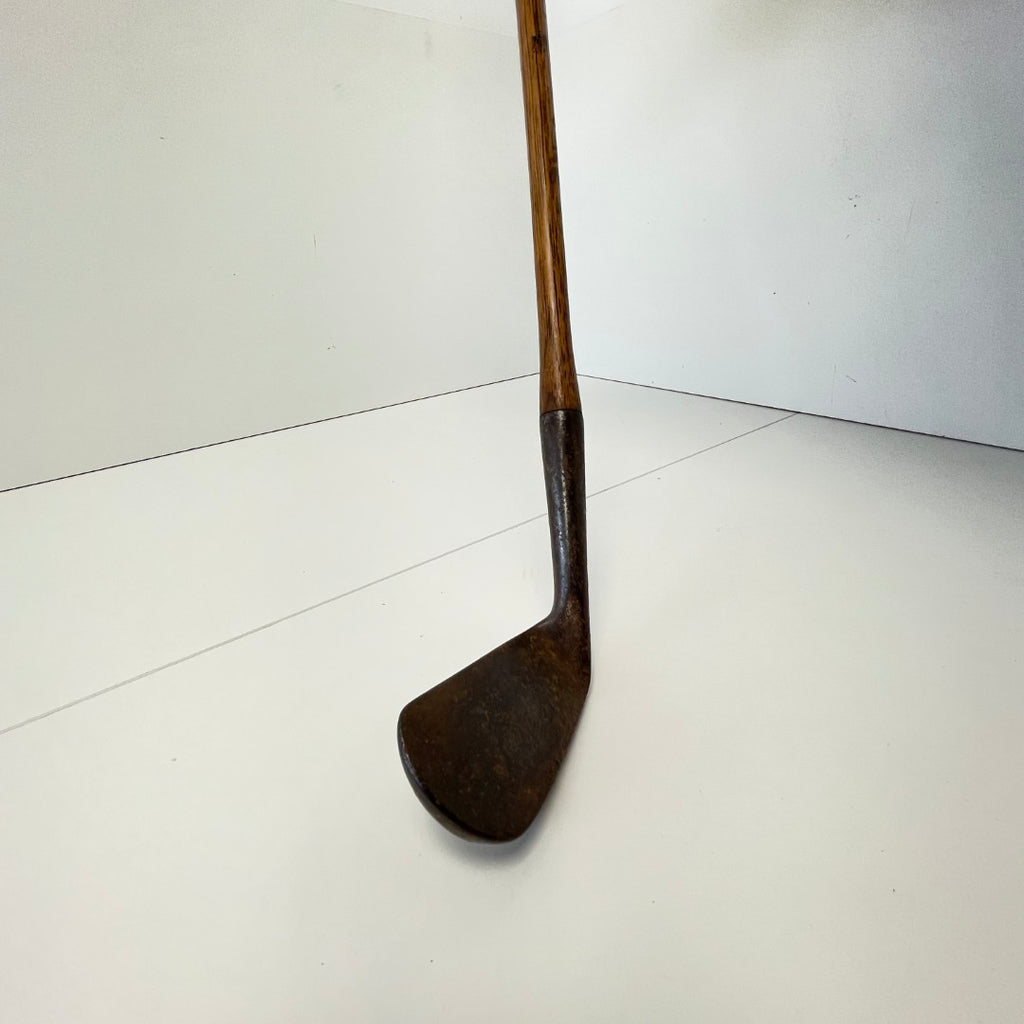 Tom Stewart - Smooth Face Hickory Shafted Iron - c.1900