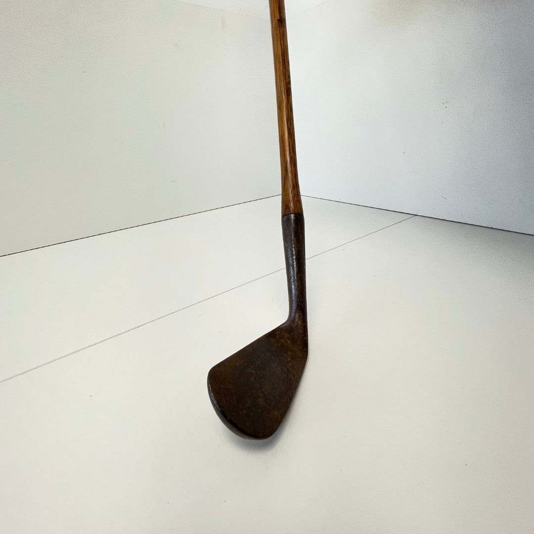 Tom Stewart - Smooth Face Hickory Shafted Iron - c.1900