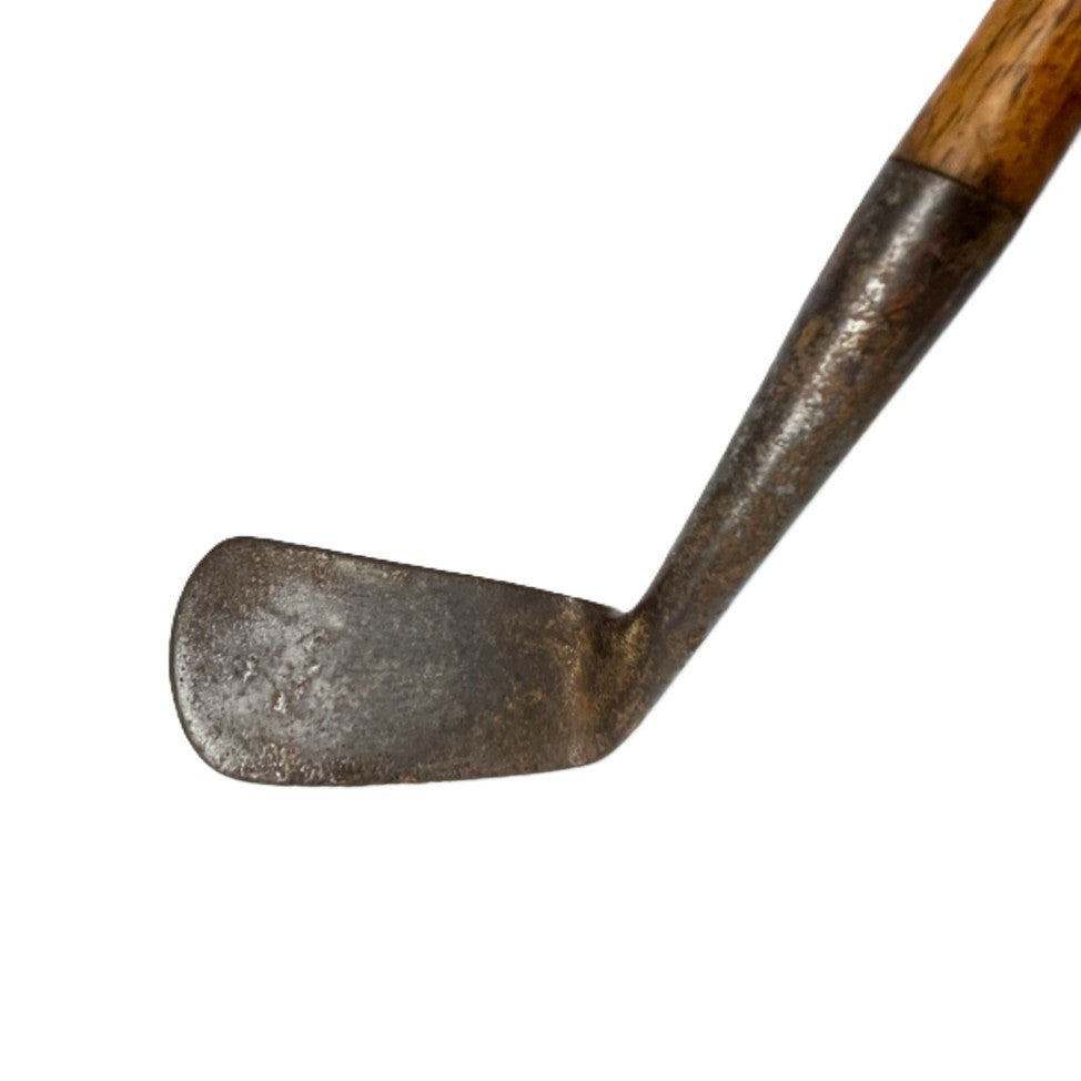 Tom Stewart - Smooth Face Hickory Shafted Iron - c.1900