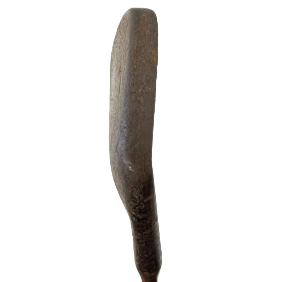 Tom Stewart - Smooth Face Hickory Shafted Iron - c.1900