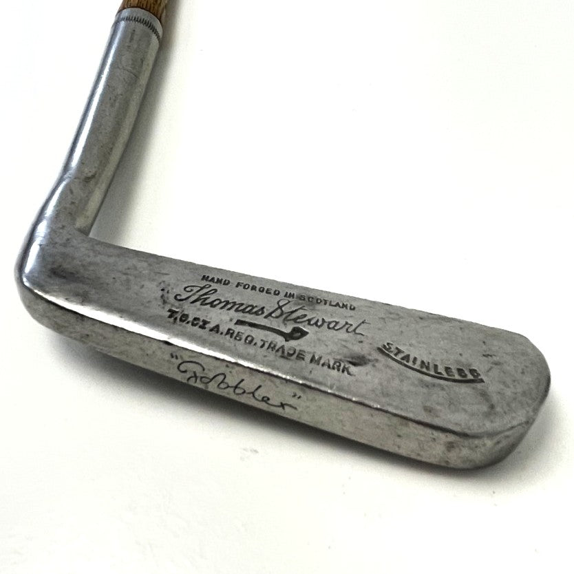 Tom Stewart "Gobbler" Stainless Putter - c.1920