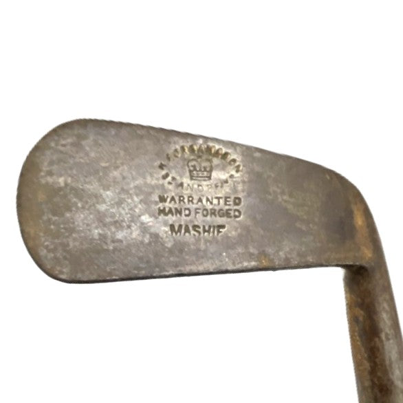 R. Forgan & Son - Smooth Face Mashie - c.1905