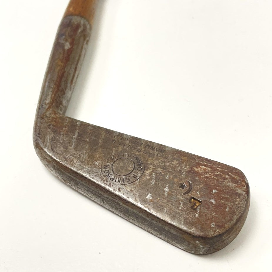 R. Simpson, Carnoustie - Smooth Face Ladies Cleek/Iron - c.1900