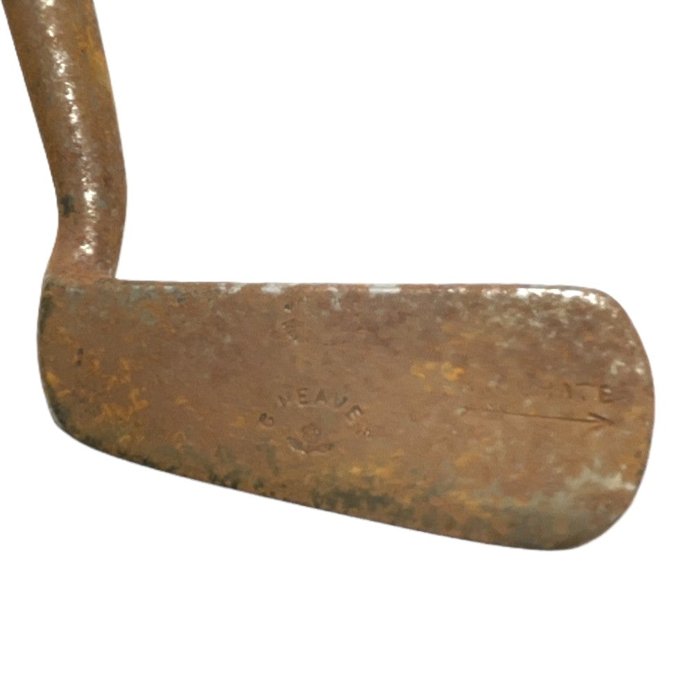 Smooth Face Offset Putting Iron - CH Neaves - c.1908